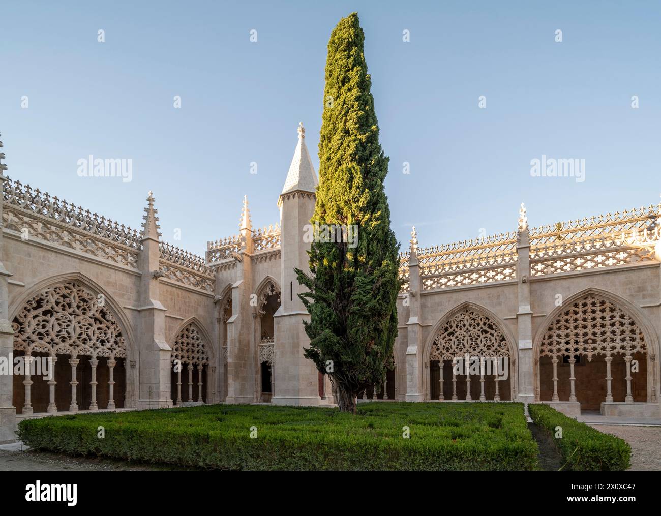 Batalha, Mosteiro da Batalha, Kloster, Kreuzgang Stockfoto