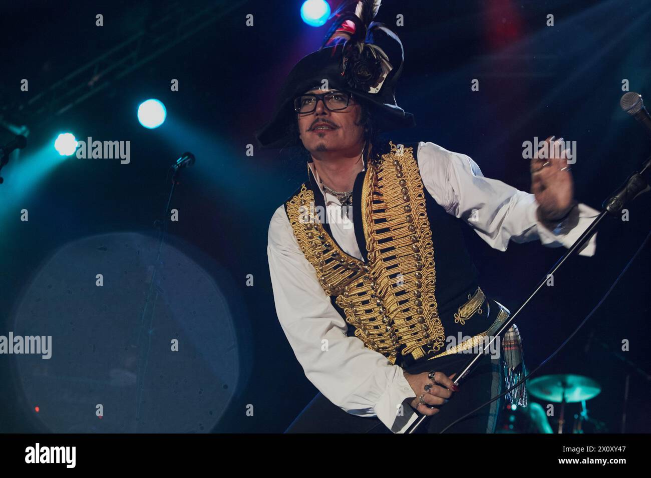 Adam Ant auf dem Guilfest 2011 Stockfoto