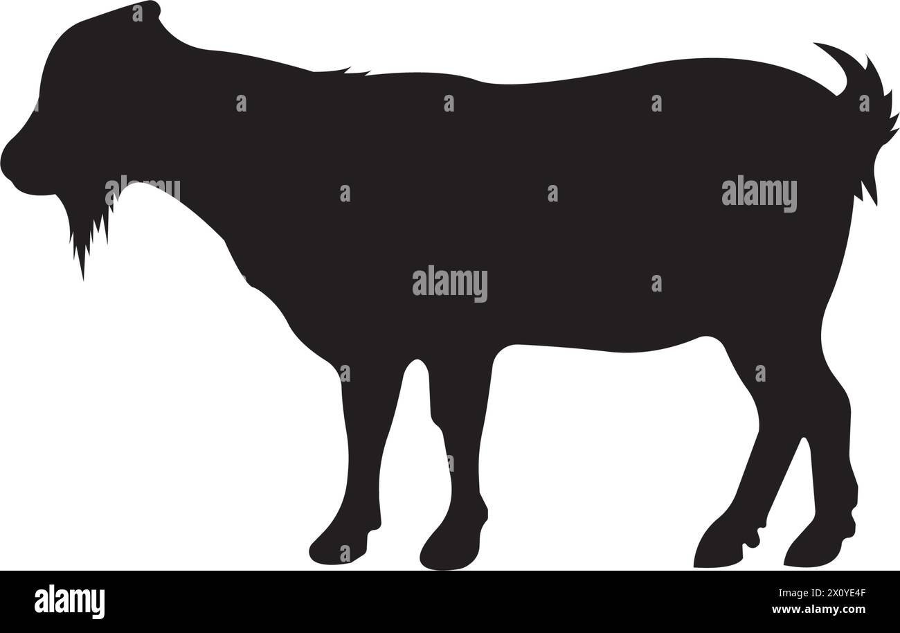 Schafsymbol. Entwurf einer vektorvorlage. Stock Vektor