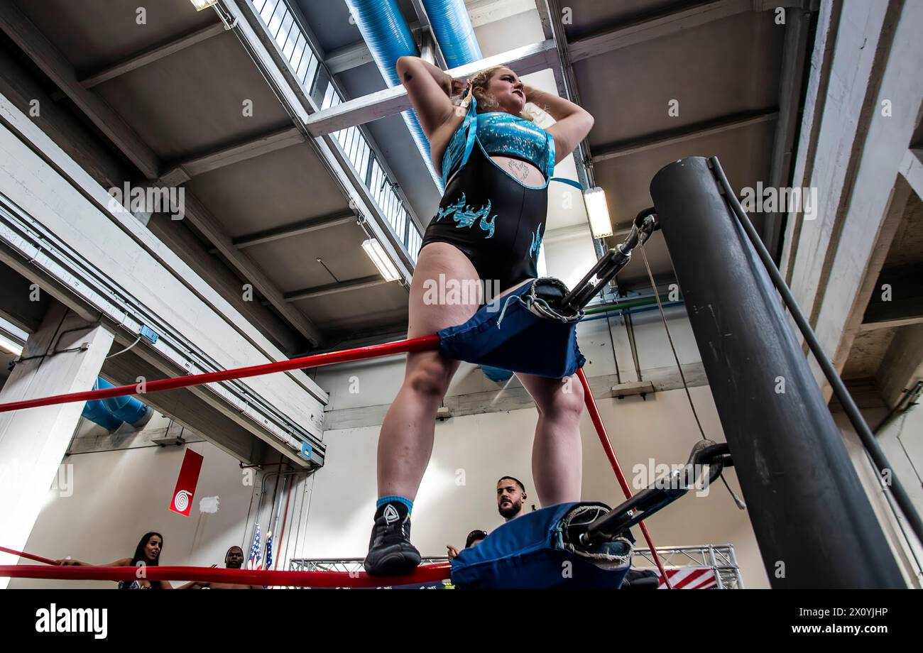 Italien Piedmont Turin Ligotto Fair XXVIII Ausgabe von Torino Comics - Champions des italienischen Wrestling Superstar Credit: Realy Easy Star/Alamy Live News Stockfoto