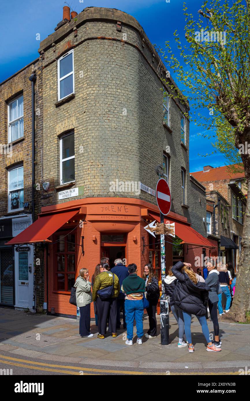 Jolene Bakery in 67 Redchurch St, Shoreditch, London. Stockfoto
