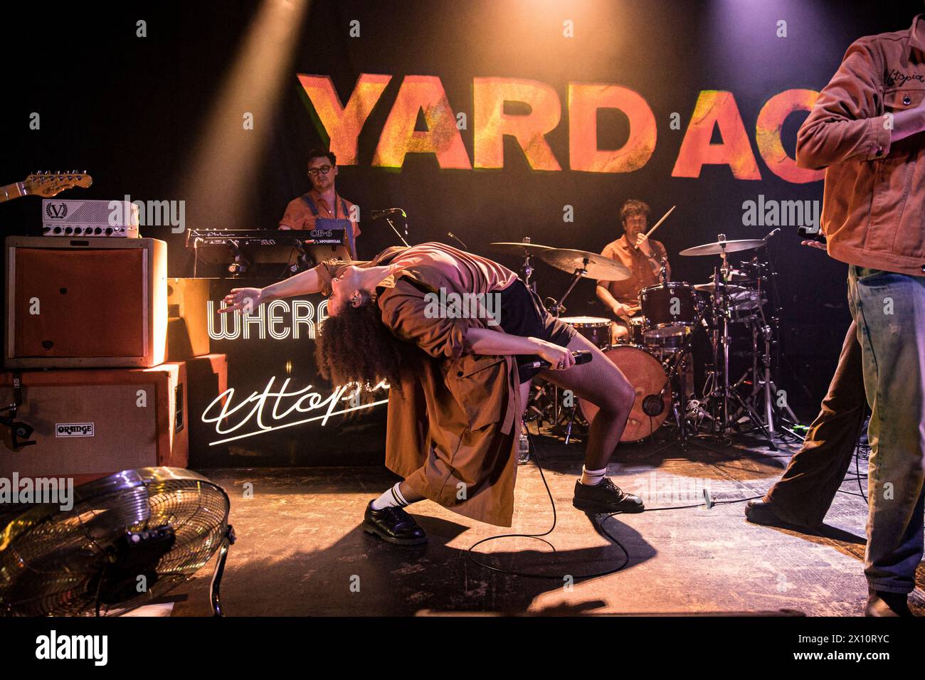 Yard Act Live-Konzert in Santeria Toscana 31, Mailand, Italien 14. April 2024 © Giorgia de Dato Stockfoto
