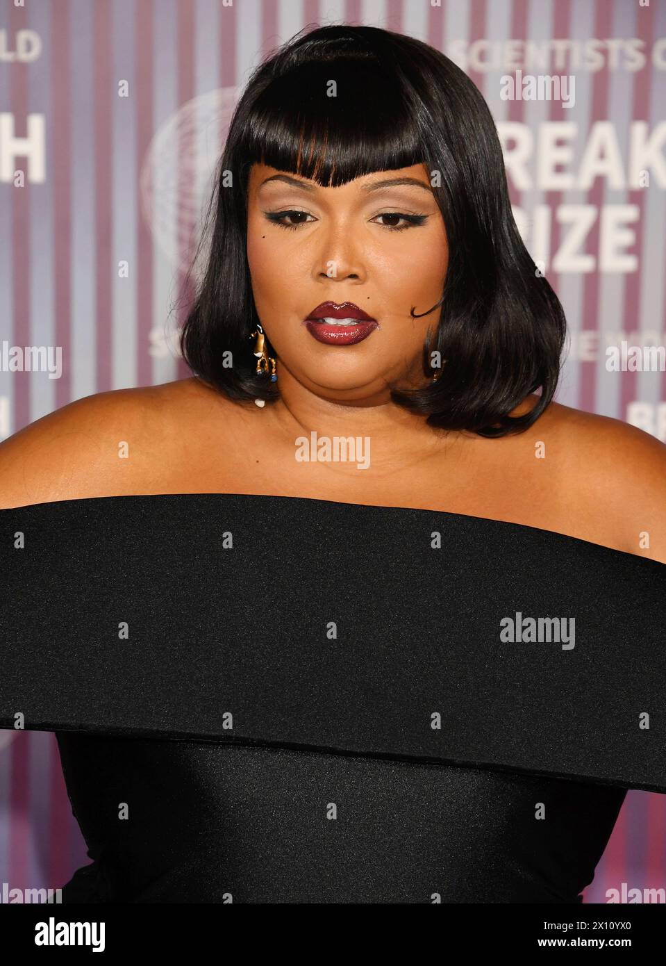 Los Angeles, Kalifornien, USA. April 2024. Lizzo nimmt am 13. April 2024 an der Verleihung des 10. Jährlichen Durchbruchspreises im Academy Museum of Motion Pictures in Los Angeles Teil. Quelle: Jeffrey Mayer/Media Punch/Alamy Live News Stockfoto