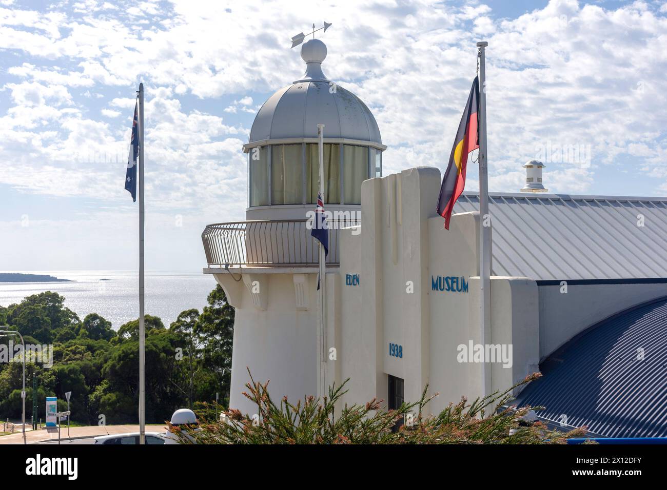 Das Killer Whale Museum, Imlay Street, Eden, New South Wales, Australien Stockfoto