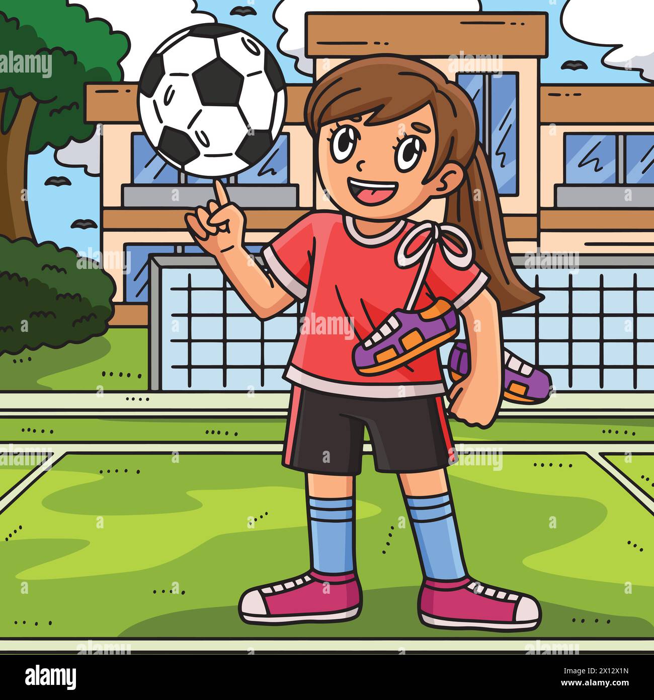 fu-ballschuhe-cartoon-fotos-und-bildmaterial-in-hoher-aufl-sung-alamy