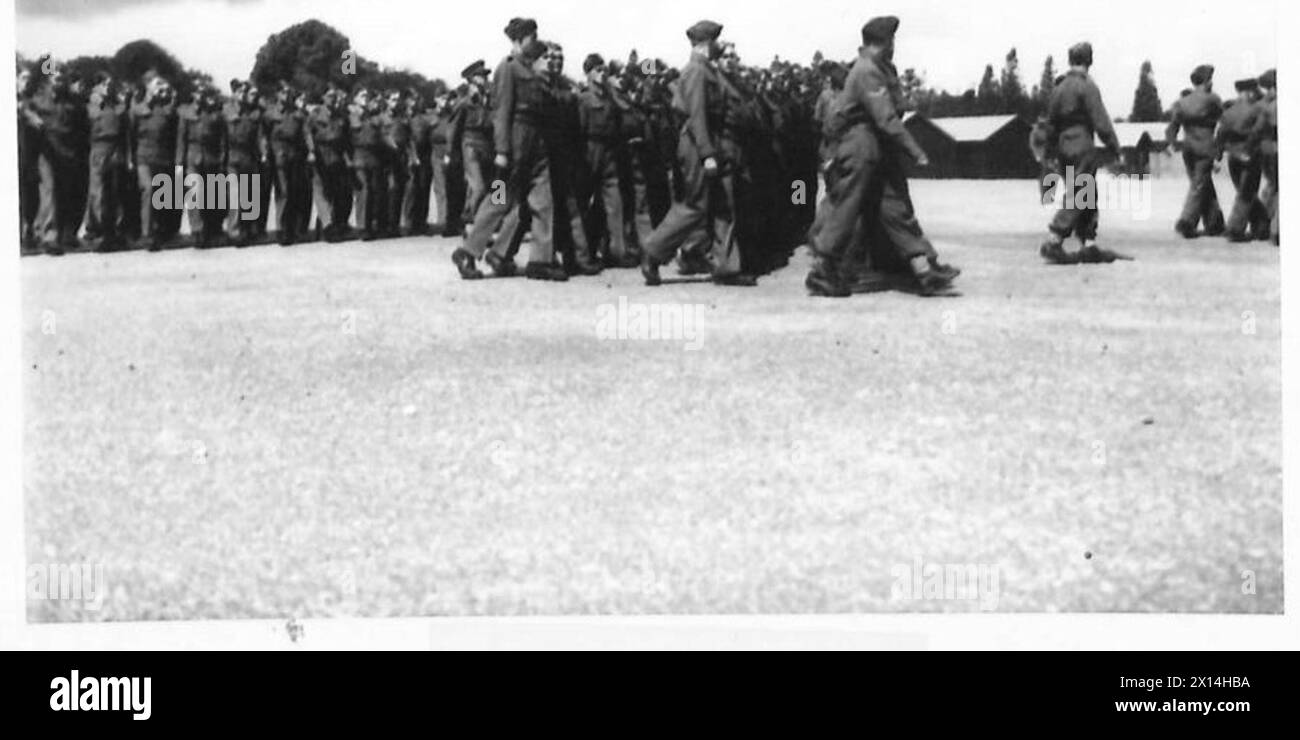 Royal Artillery Personal Radgewehre auf dem Paradegelände während Trainingsübungen, British Army. Stockfoto