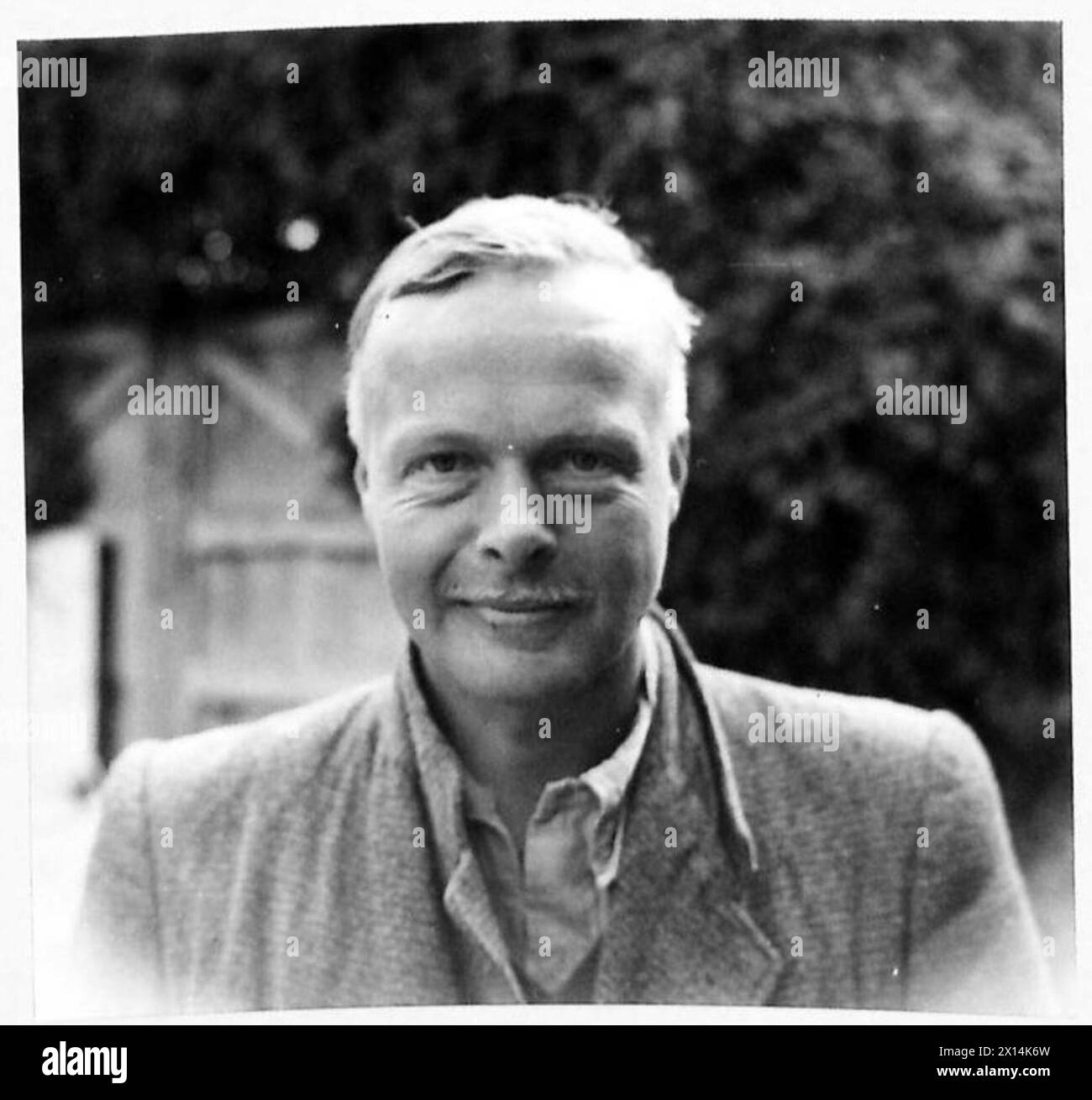 Brigadier G.F. Johnson ist an Ereignissen im Zusammenhang mit einer Flucht in ein italienisches Gefangenenlager während der Achten Armee in Italien beteiligt. Stockfoto