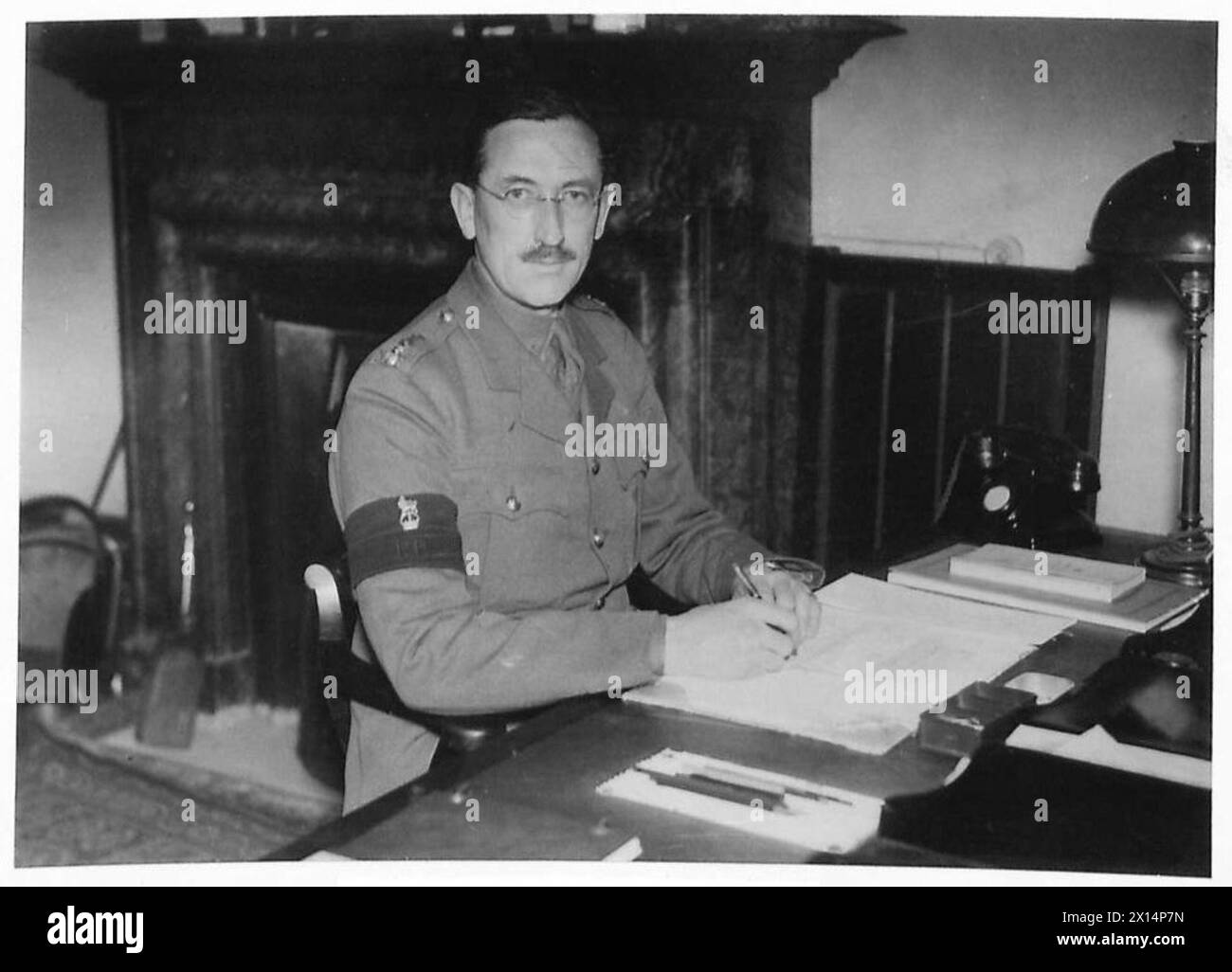 A.T.S. - Colonel Humphries, A.D.P.R., war Office British Army Stockfoto