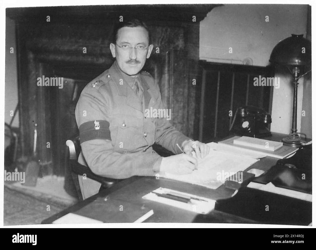 A.T.S. - Colonel Humphries, A.D.P.R., war Office British Army Stockfoto