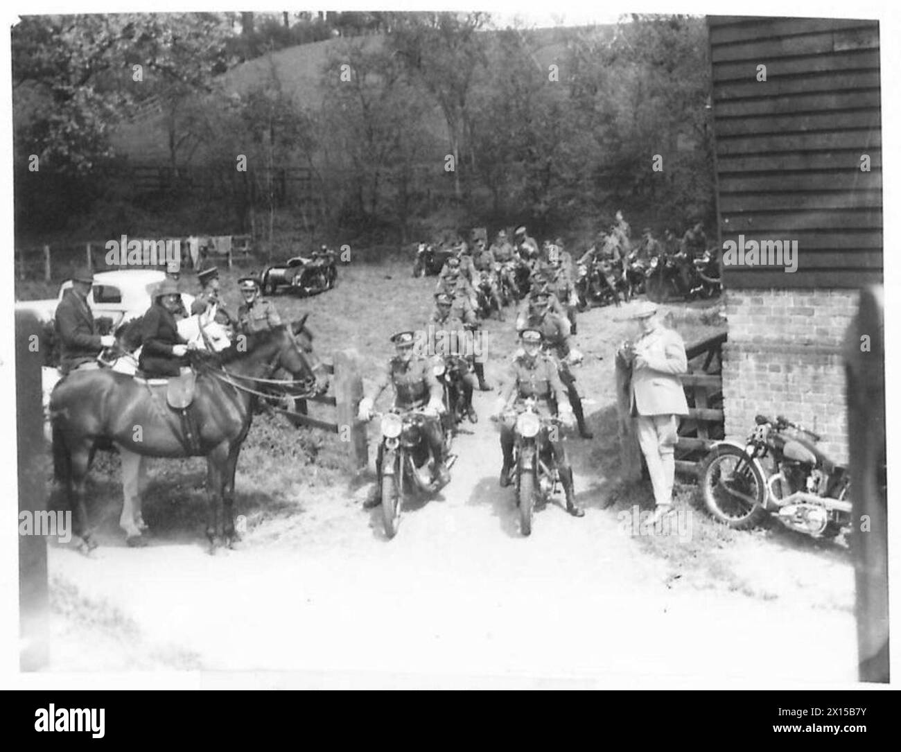 Die Territorial Army Signals Unit arbeitet innerhalb der London Division als Teil der British Army. Stockfoto