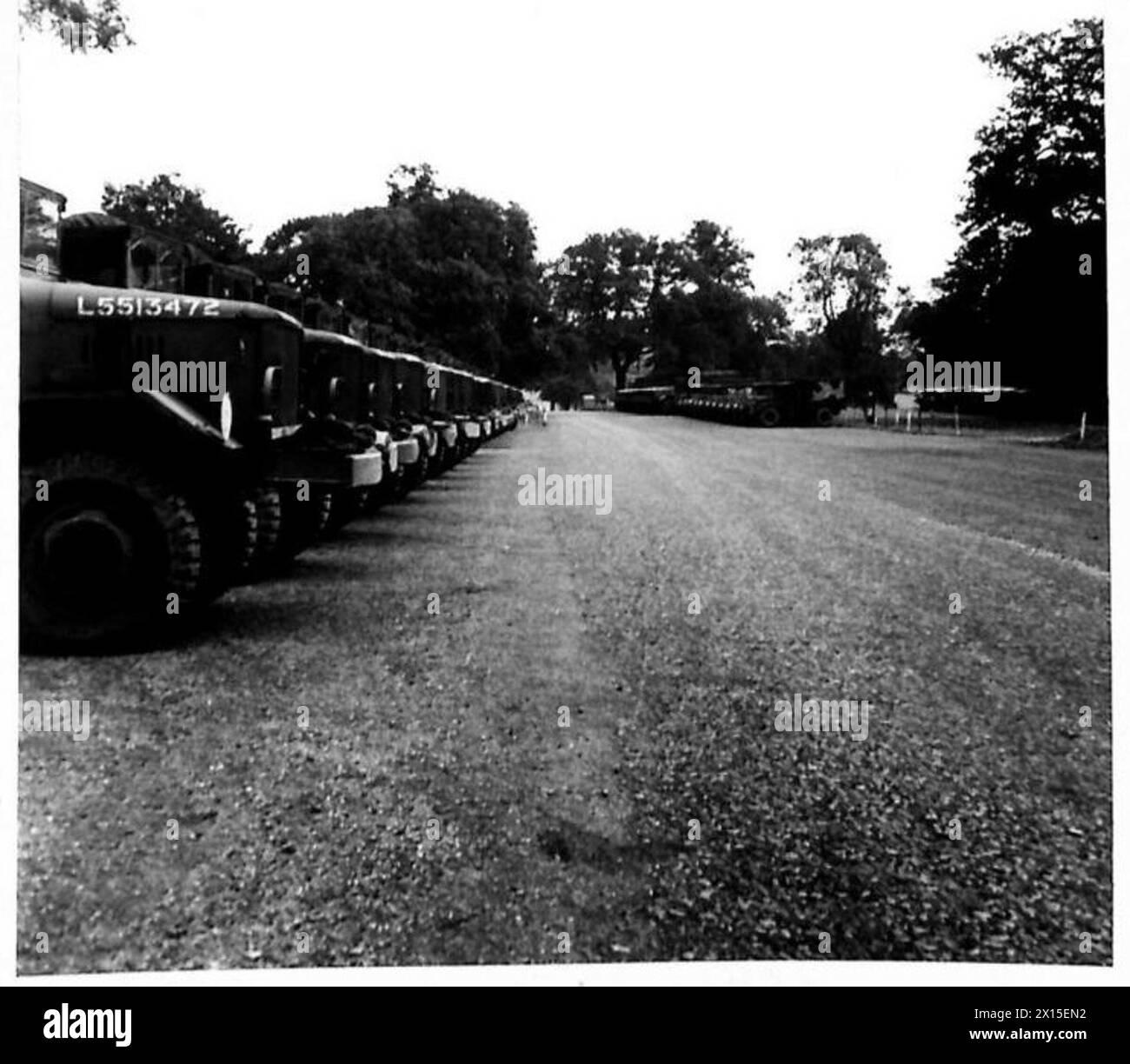 Das Personal der britischen Armee führt einen Sondereinsatz in der Issue Bay für Einheit W.S.7[c] durch, um Ausrüstung und Vorräte zu verwalten. Stockfoto