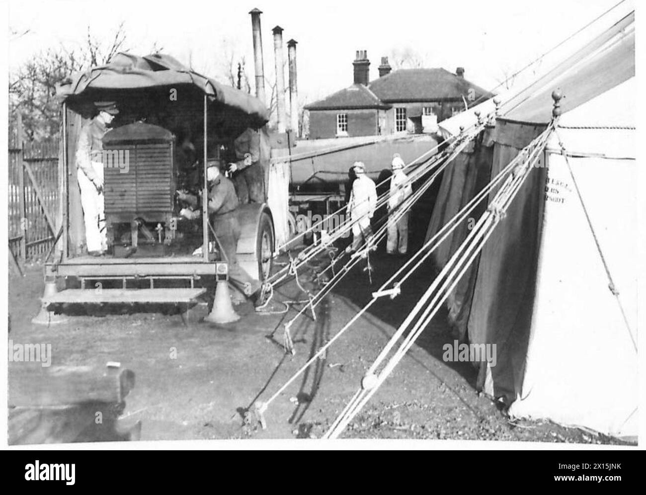 ARMY BAKERY - Szenen in der Army Bakery bei Aldershot British Army Stockfoto