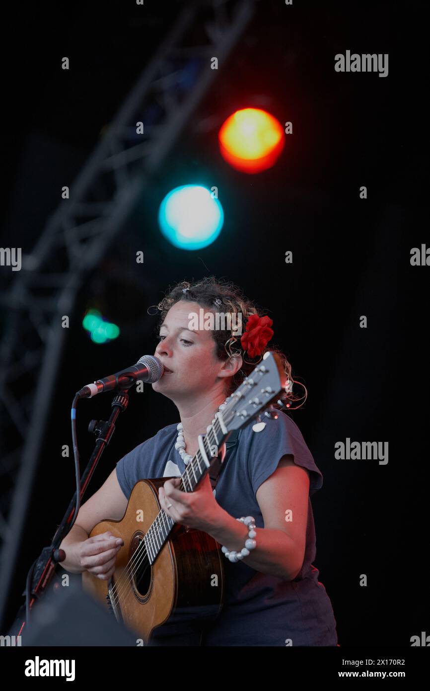 Kate Rusby auf dem Guilfest 2011 Stockfoto