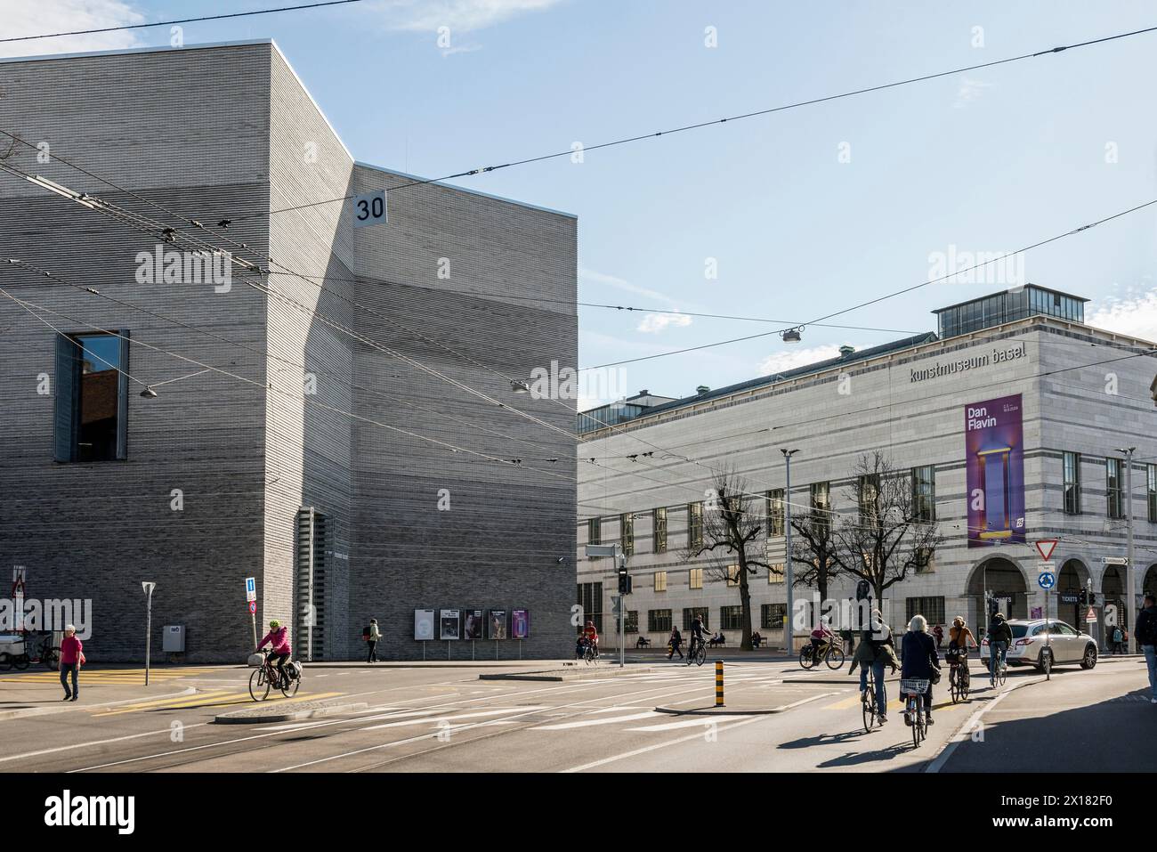 Kunstmuseum, Basel, Kanton Basel-Stadt, Schweiz Stockfoto