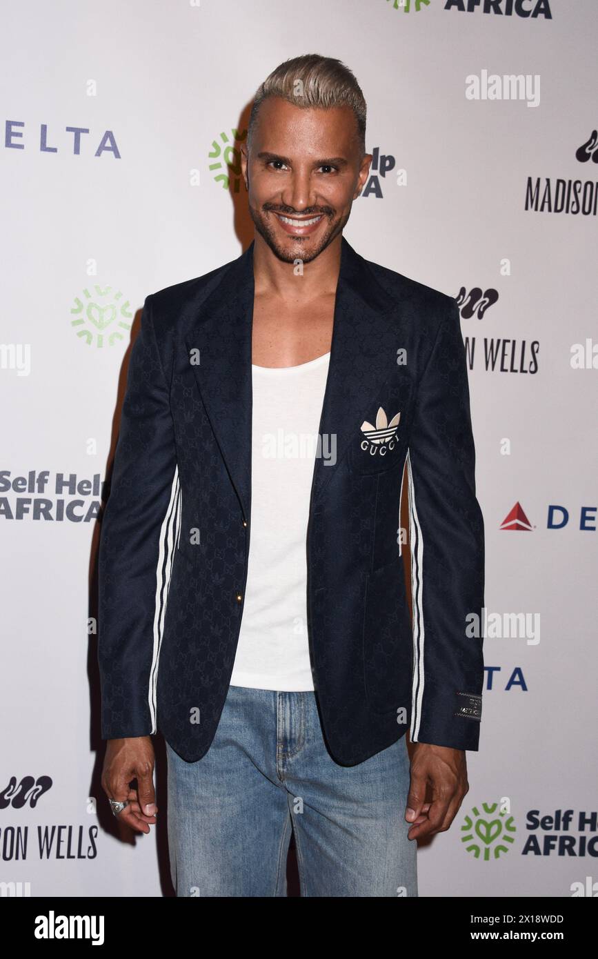 New York, NY, USA. April 2024. Jay Manuel beim 9. Jährlichen Broadway for Self Help Africa Benefit Concert im Cutting Room am 15. April 2024 in New York City. Quelle: Mpi099/Media Punch/Alamy Live News Stockfoto