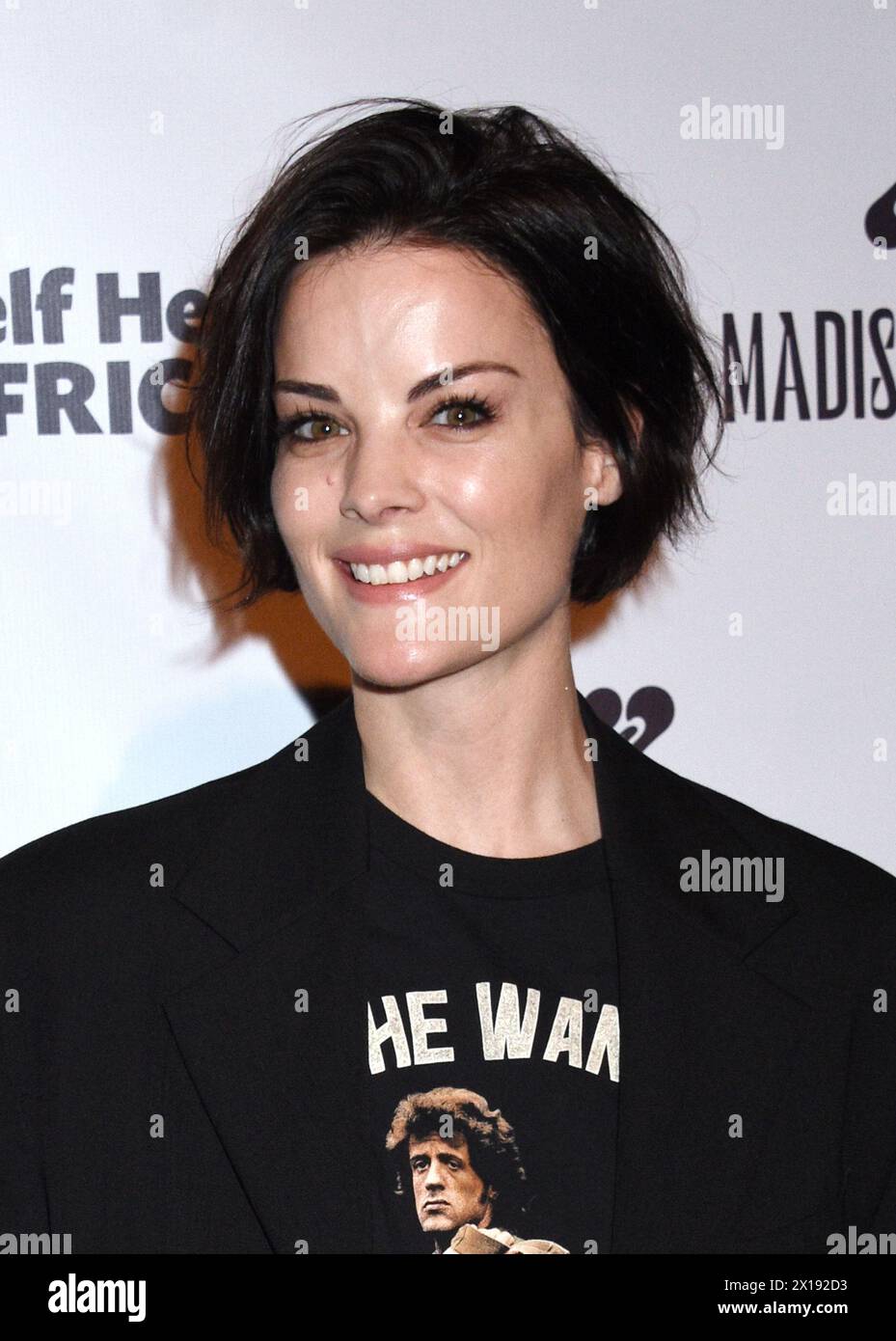 New York, NY, USA. April 2024. Jaimie Alexander beim 9. Jährlichen Broadway for Self Help Africa Benefit Concert im Cutting Room am 15. April 2024 in New York City. Quelle: Mpi099/Media Punch/Alamy Live News Stockfoto