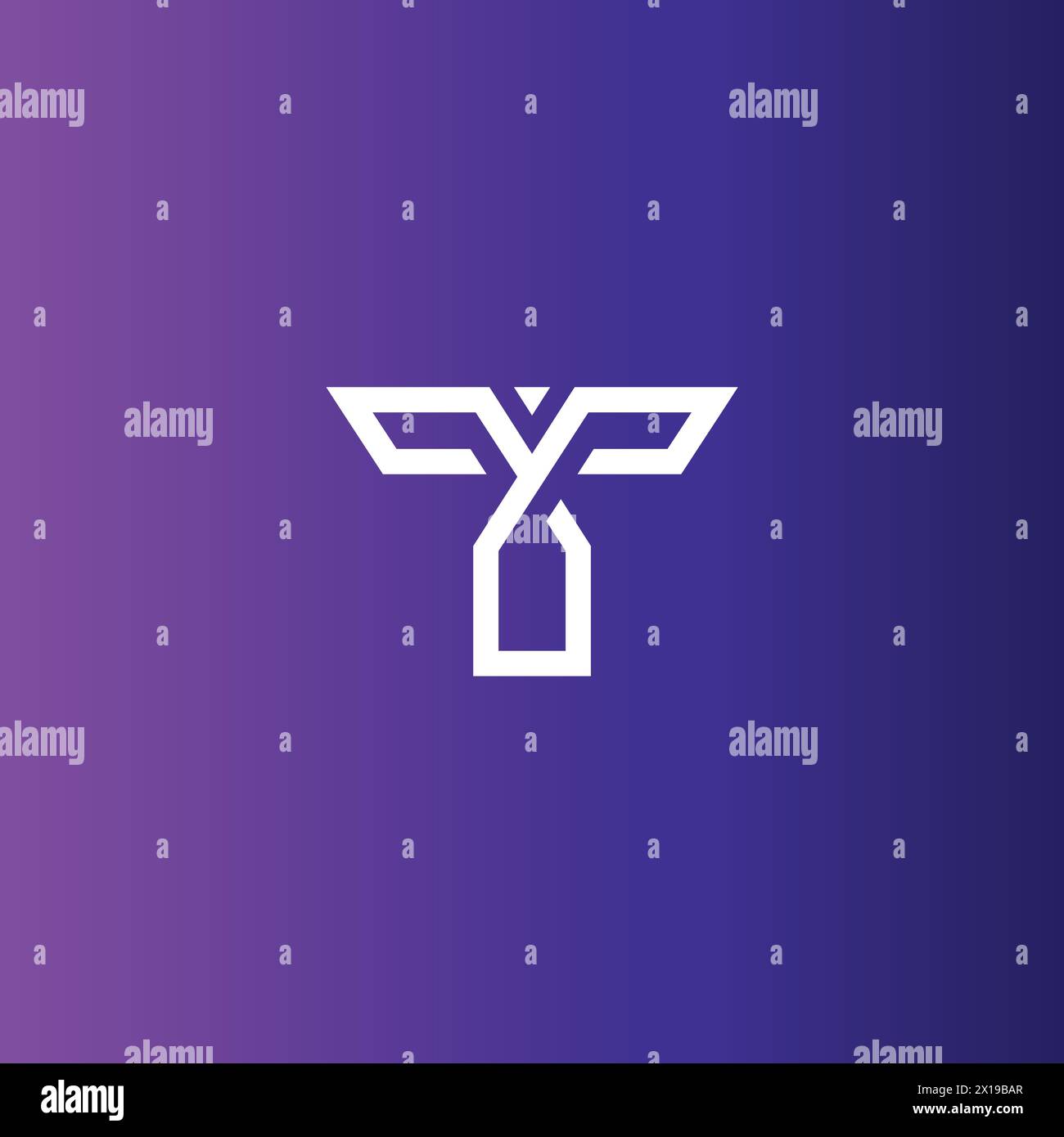 T-Logo, T Initial Design, T icon Simple. Buchstabe T Vektor Stock Vektor