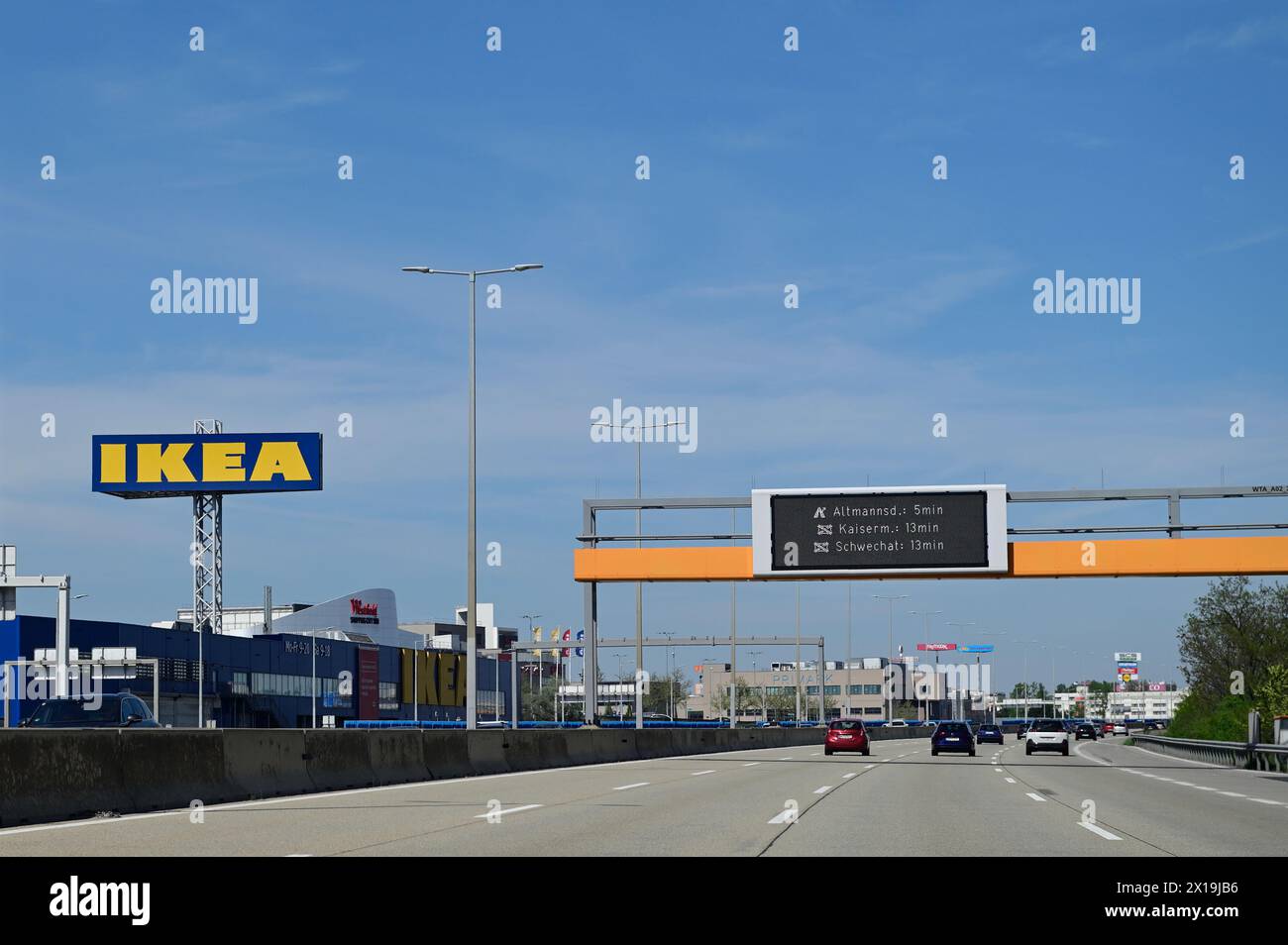 Wien, Österreich. IKEA Möbelgeschäft Stockfoto