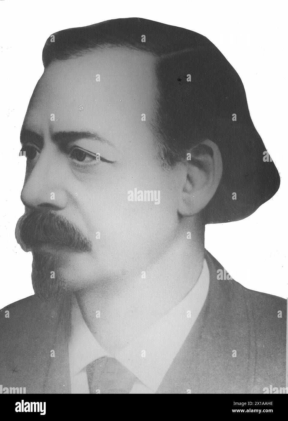 Siegfried Marcus, Bild, 1880 - 18800101 PD8580 - Rechteinfo: Rights Managed (RM) Stockfoto