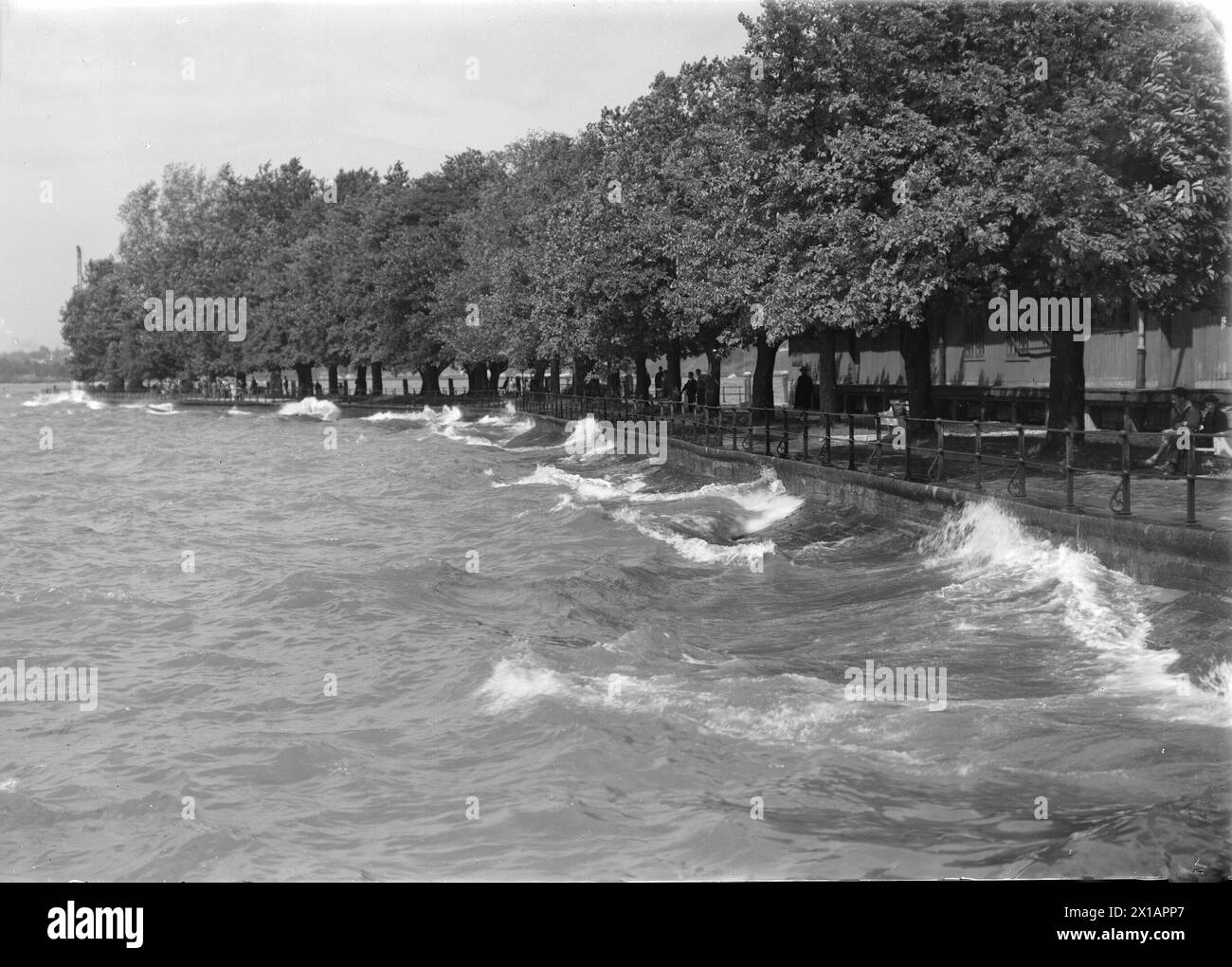 Bregenz, Surf am Bodensee, 1930 - 19300101 PD8944 - Rechteinfo: Rights Managed (RM) Stockfoto