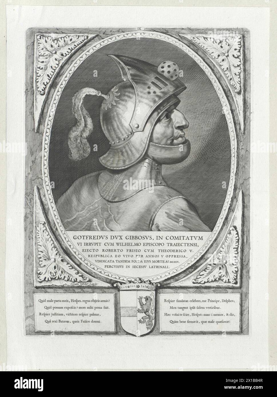 Gottfried IV., der Glöckner, Herzog von Unterlothringen, - 19830422 PD32696 - Rechteinfo: Rights Managed (RM) Stockfoto