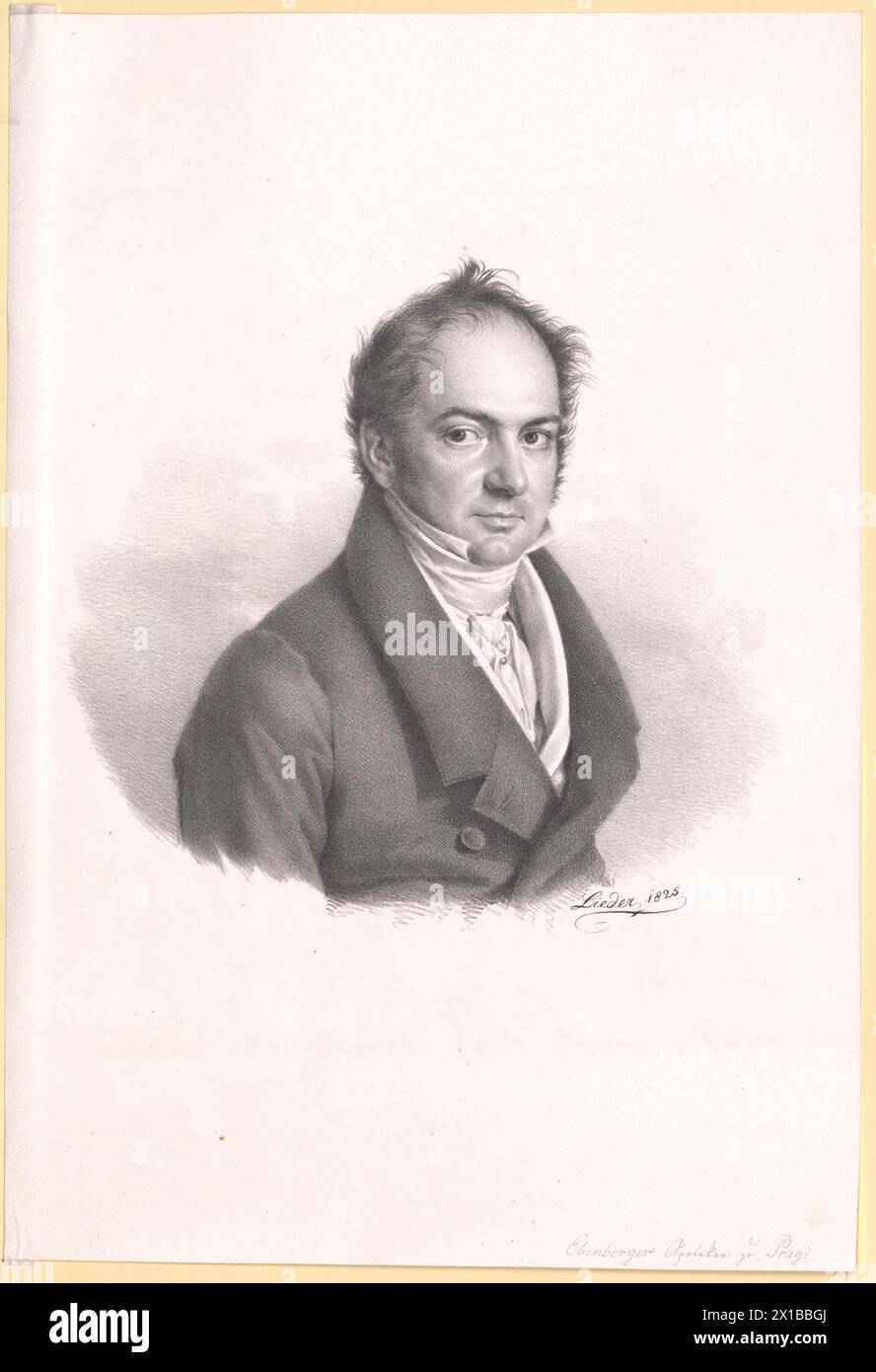 Ebenberger, Joseph, lebte um 1825, - 19830422 PD35960 - Rechteinfo: Rights Managed (RM) Stockfoto