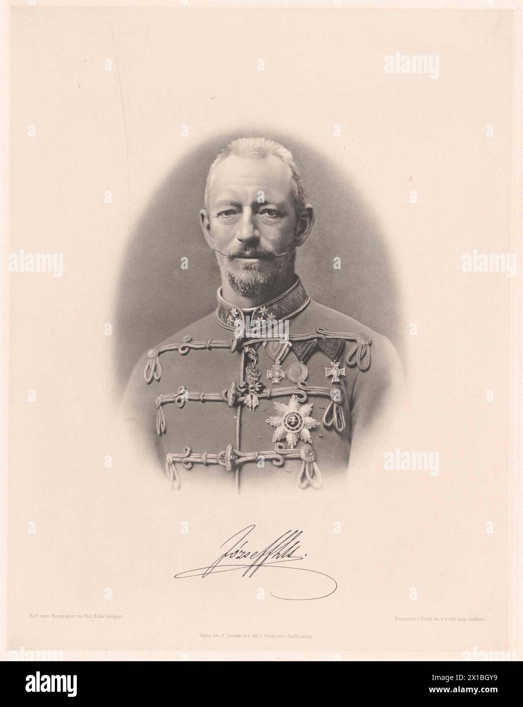 Joseph, Erzherzog von Österreich (1833-1905), - 19830422_PD6296 - Rechteinfo: Rechte verwaltet (RM) Stockfoto