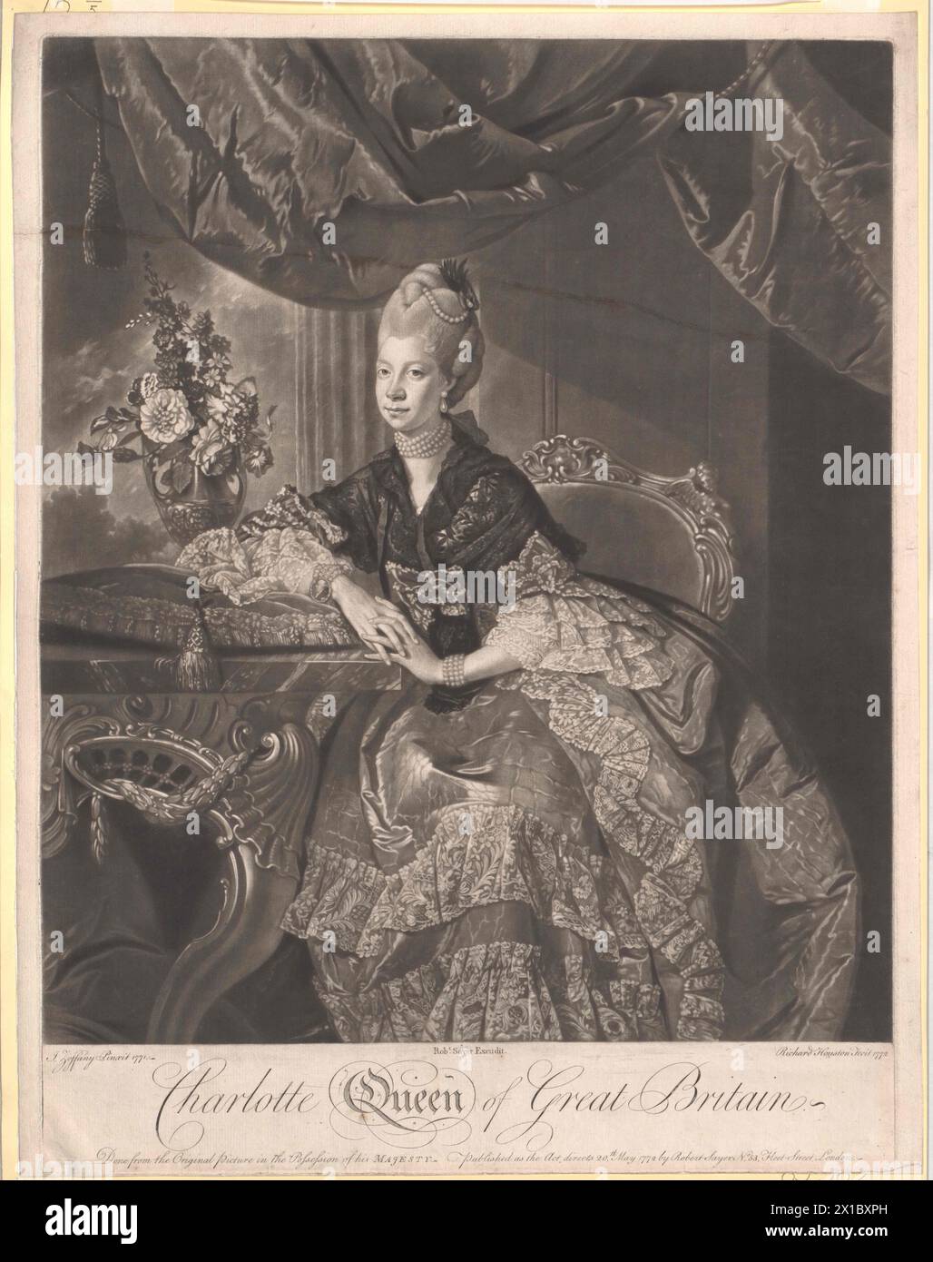 Sophie Charlotte, Prinzessin von Mecklenburg-Strelitz, - 19830422 PD124030 - Rechteinfo: Rechte verwaltet (RM) Stockfoto