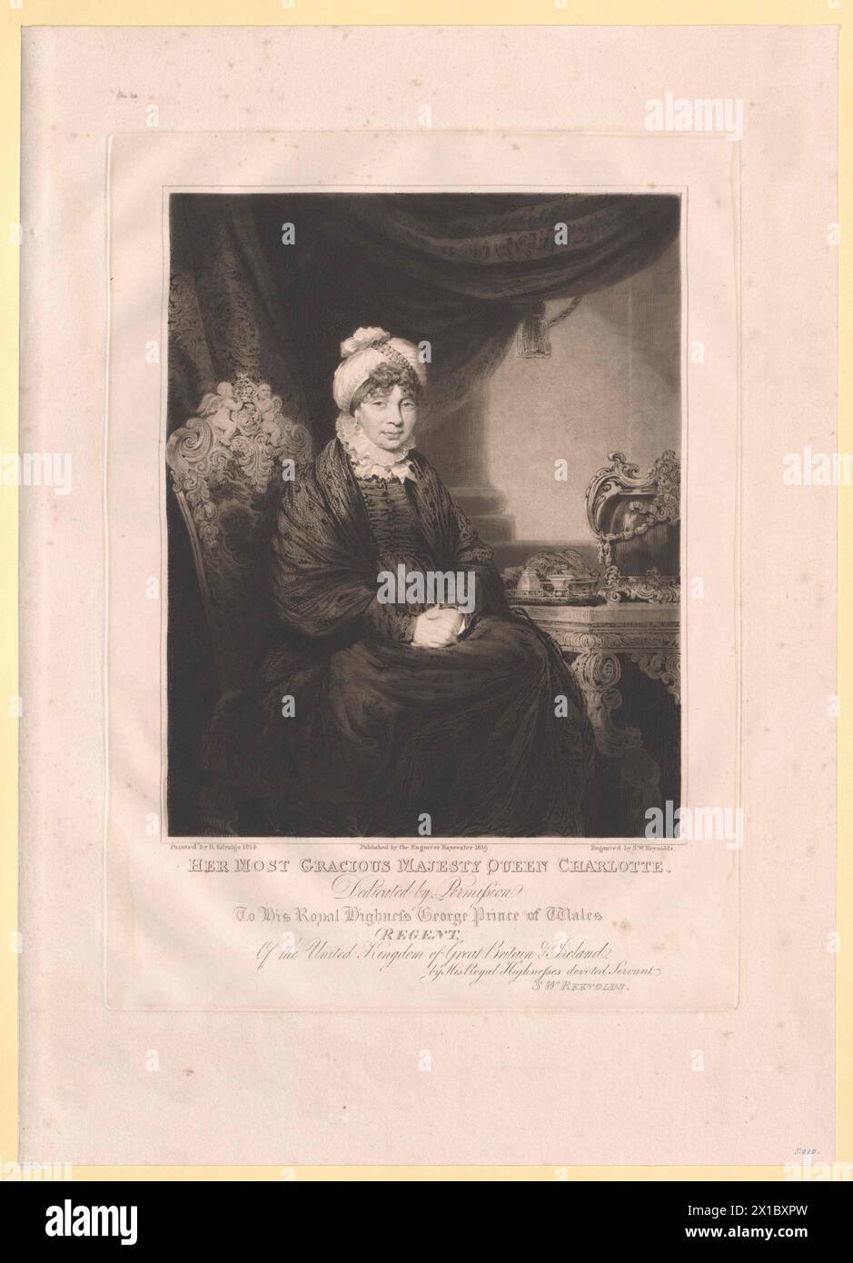 Sophie Charlotte, Prinzessin von Mecklenburg-Strelitz, - 19830422 PD124108 - Rechteinfo: Rechte verwaltet (RM) Stockfoto