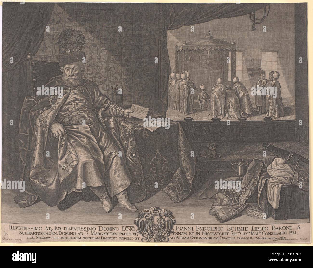 Schmid-Schwarzenhorn, Johann Rudolf Baron, - 19830422 PD16130 - Rechteinfo: Rechte verwaltet (RM) Stockfoto