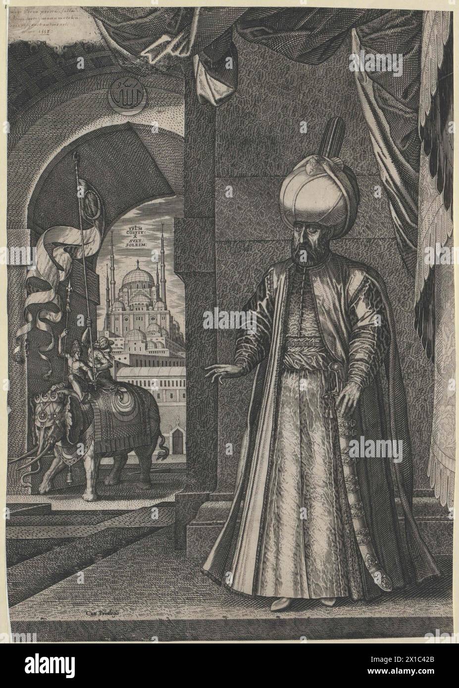 II, Sultan der Türkei, - 19830422 PD30503 - Rechteinfo: Rights Managed (RM) Stockfoto