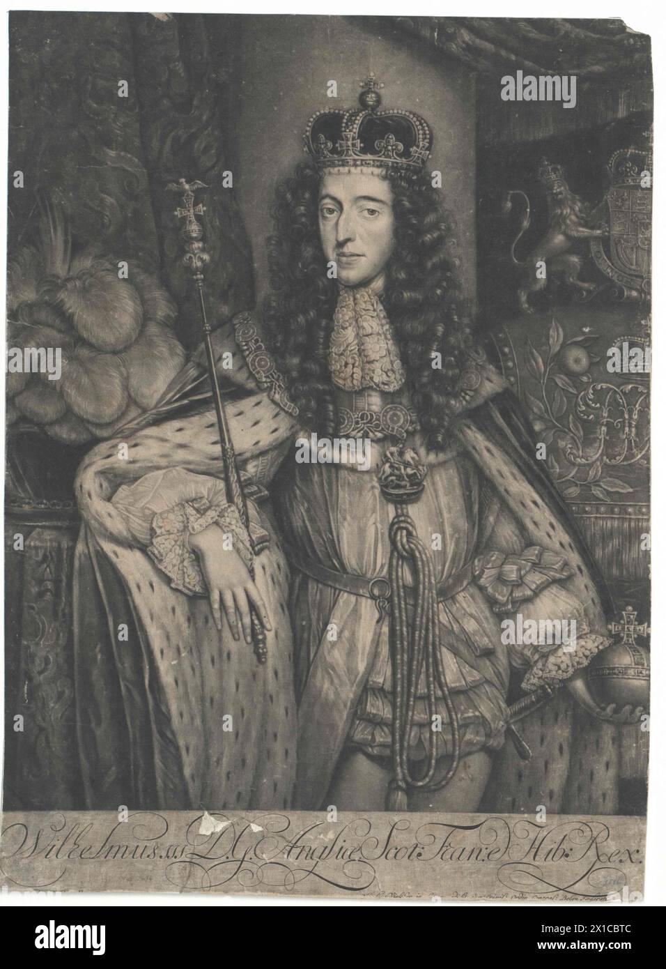 Wilhelm III., König von England, - 19830422 PD78785 - Rechteinfo: Rights Managed (RM) Stockfoto