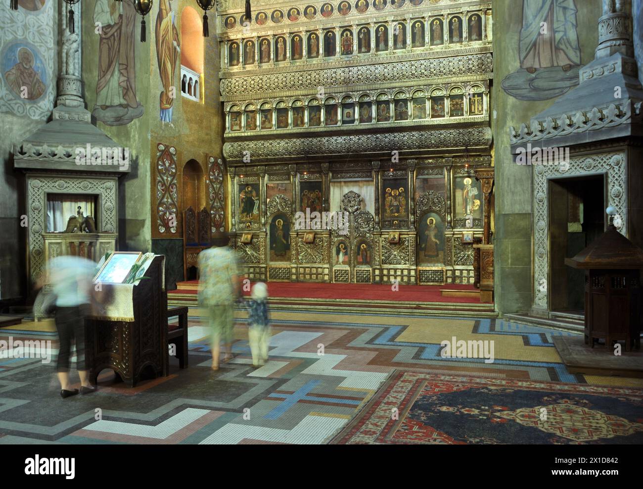 1352 der Theotokos Cathedral, Cluj-Napoca Stockfoto