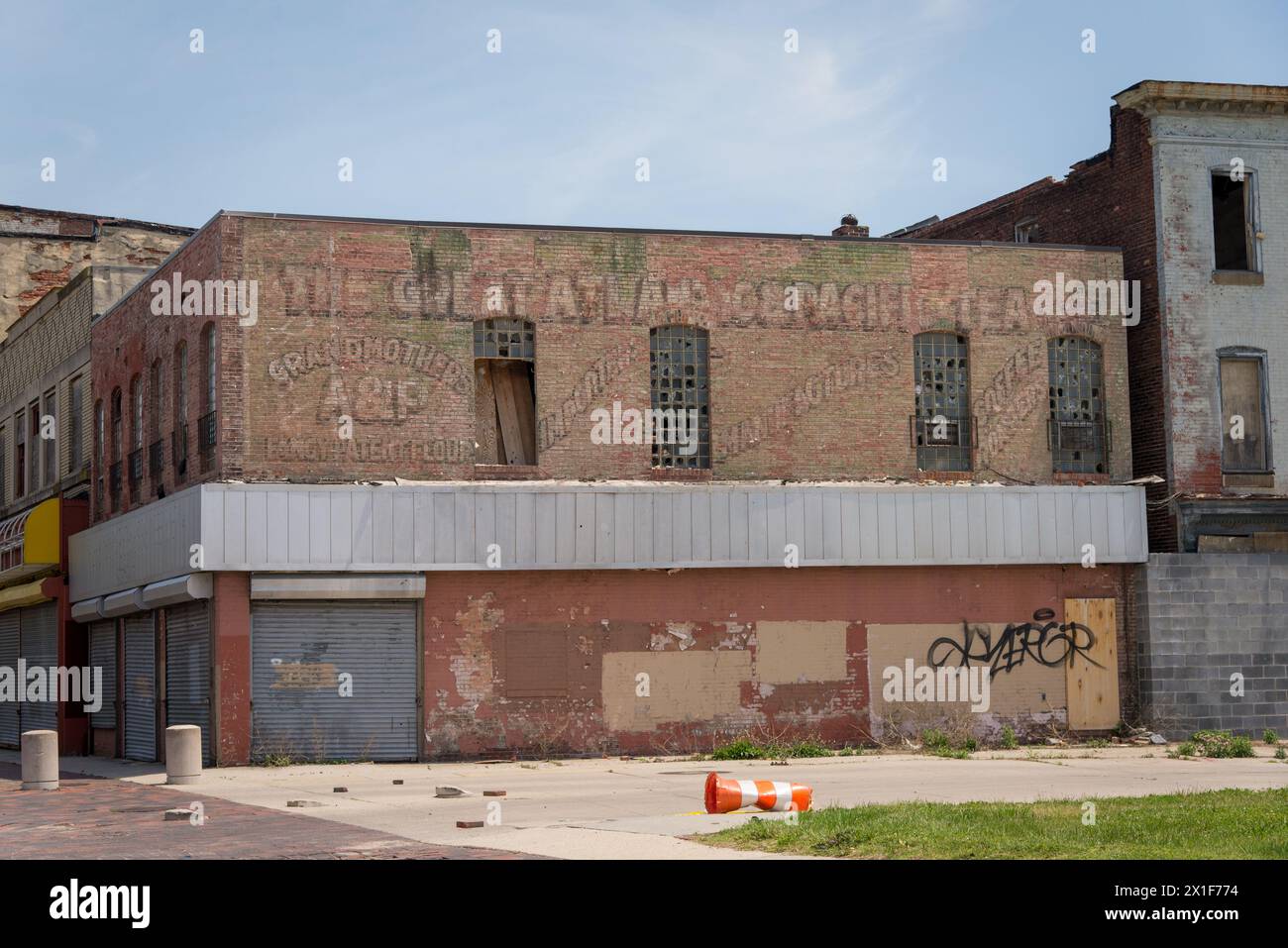 Der große Atlantik und Pazifik - Großmutter A&P, Baltimore, MD Stockfoto