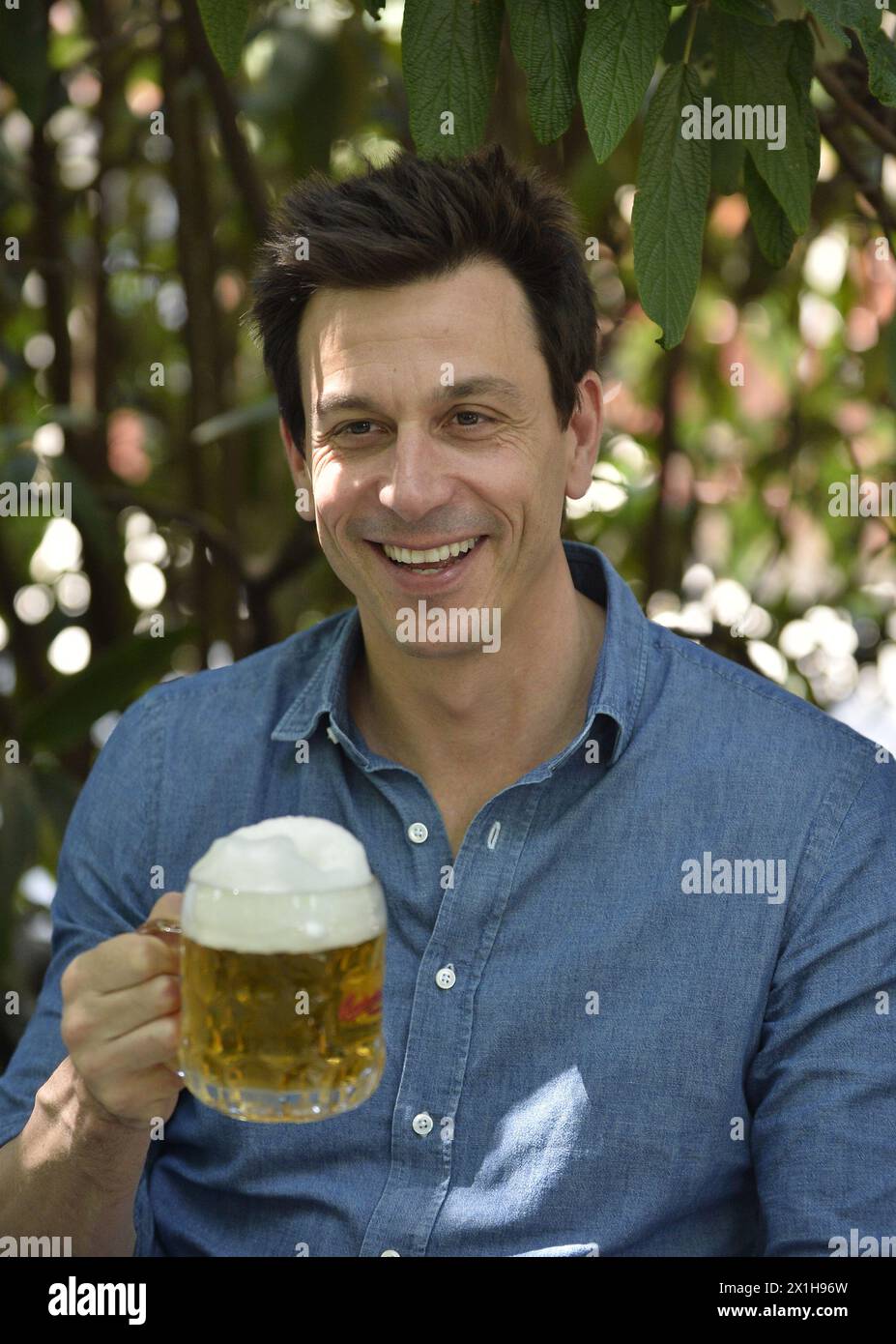 Toto WOLFF (AUT) Geschäftsführer Mercedes GP, während der Presseveranstaltung in Wien, Österreich, am 5. Juli 2017, vor dem Formel 1 Spielberg Grand Prix 2017. - 20170705 PD3882 - Rechteinfo: Rechte verwaltet (RM) Stockfoto