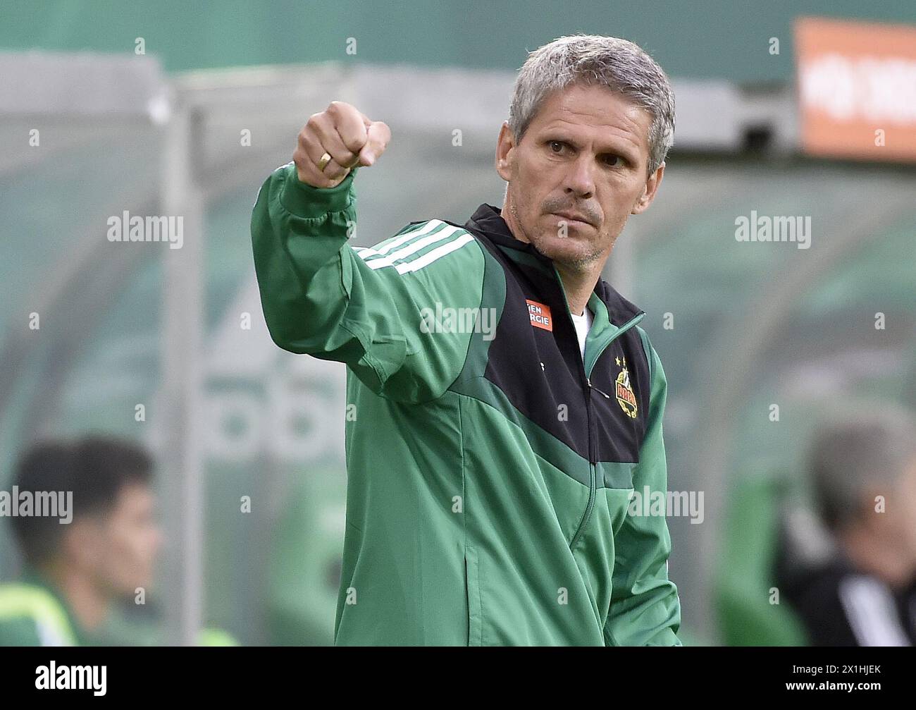 Cheftrainer Dietmar Kuehbauer (Rapid) beim tipico Bundesliga-Spiel zwischen SK Rapid Wien und SK Puntigamer Sturm Graz am 07. Juni 2020 in Wien. - 20200607 PD4380 - Rechteinfo: Rechte verwaltet (RM) Stockfoto