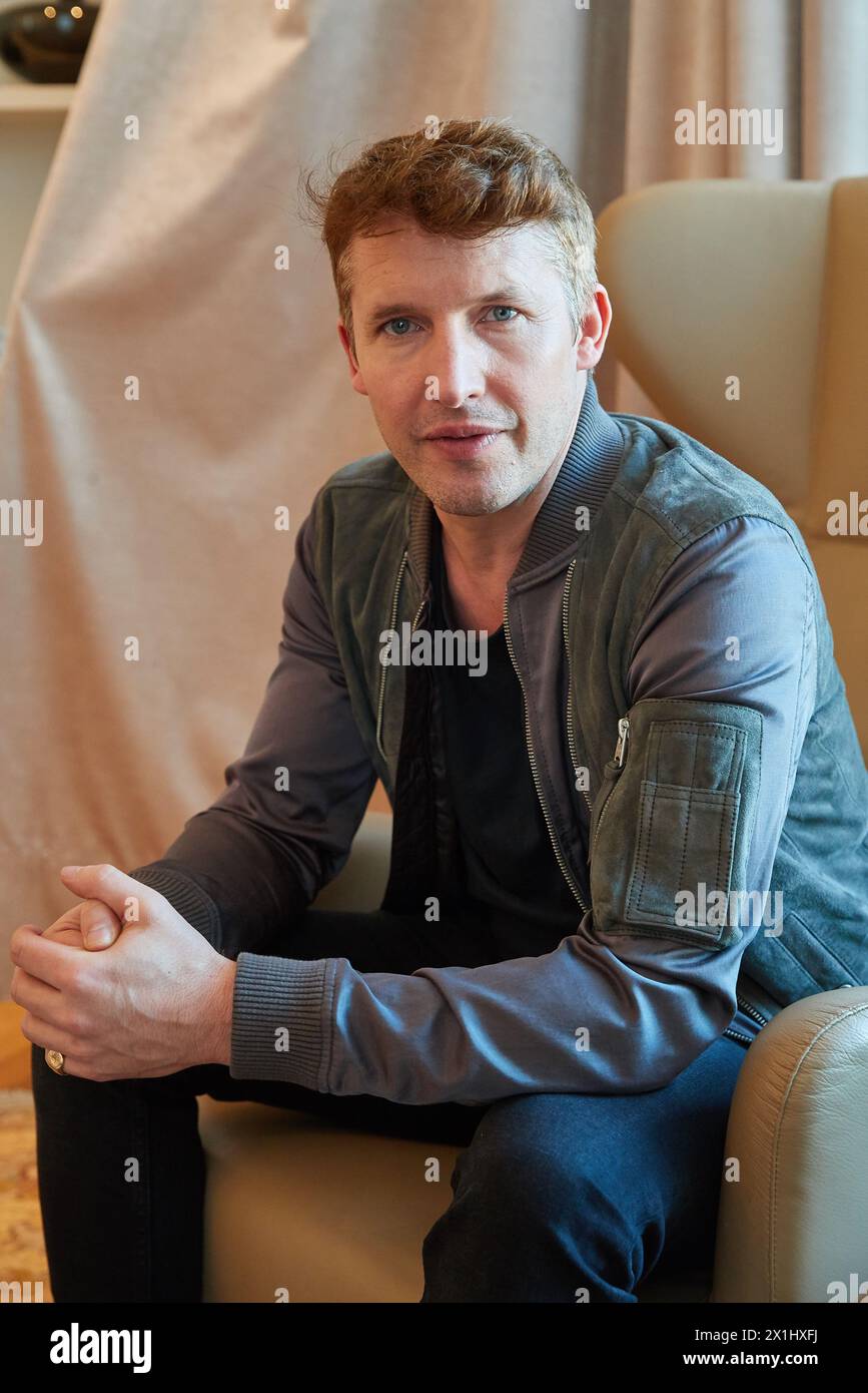 James BLUNT besucht Wien, um sein neues Album The Afterlove am 16. März 2017 zu promoten. - 20170316 PD13820 - Rechteinfo: Rechte verwaltet (RM) Stockfoto