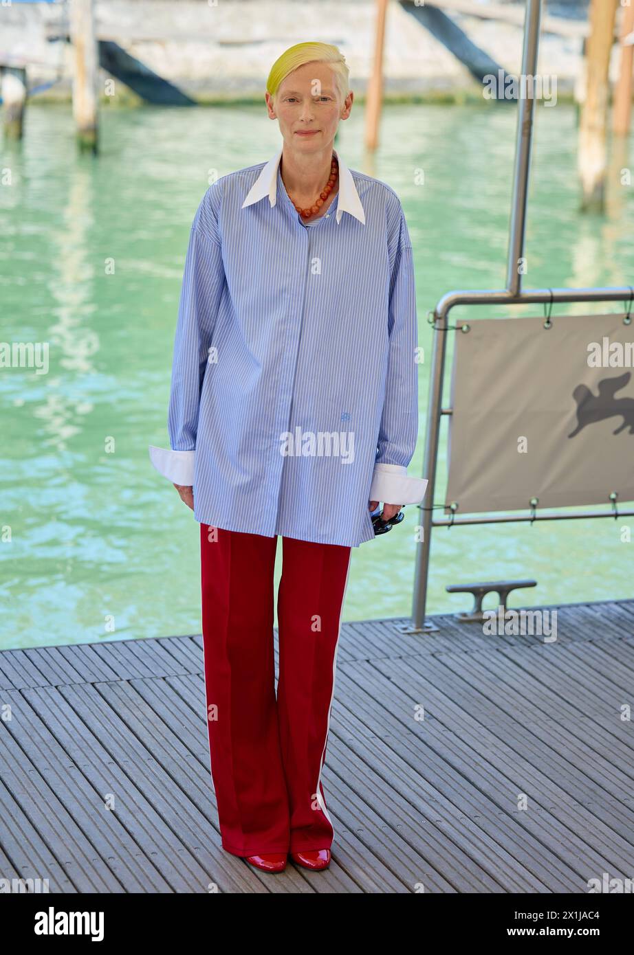 Copyright: Starpix/Alexander TUMA, 79. Venedig Filmfestival in Venedig, Italien, am 6. September 2022. Tilda SWINTON - 20220906 PD4178 - Rechteinfo: Rechte verwaltet (RM) Stockfoto