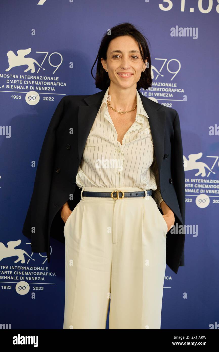 Copyright: Starpix/Alexander TUMA, 79. Venedig Filmfestival in Venedig, Italien, am 8. September 2022. Elena Lietti, Photocall zu „Siccita“ – 20220908 PD5030 – Rechteinfo: Rights Managed (RM) Stockfoto