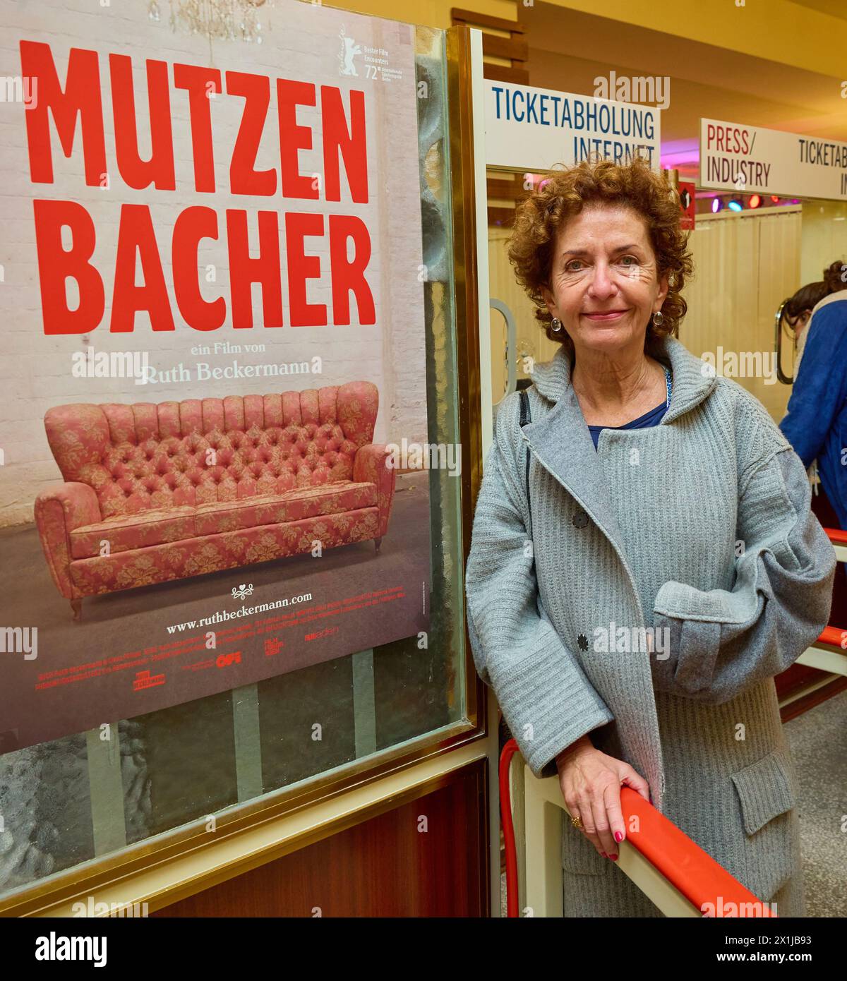 Copyright: Starpix/Alexander TUMA, International Film Festival Vienna - Viennale 2022 - Premiere von Mutzenbacher im Gartenbau Kino in Wien, Österreich, 23. Oktober 2022. Ruth BECKERMANN - 20221022 PD11260 - Rechteinfo: Rechte verwaltet (RM) Stockfoto