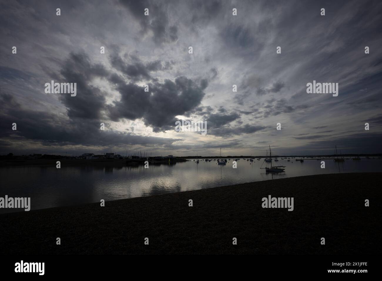 River Deben Bawdsey Fähre Suffolk UK Stockfoto