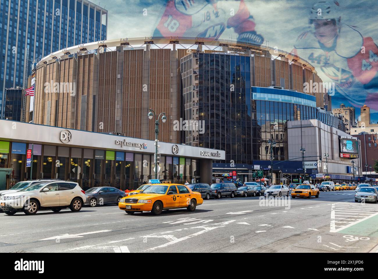 Rangers Madison Square Garden New York City Stockfoto