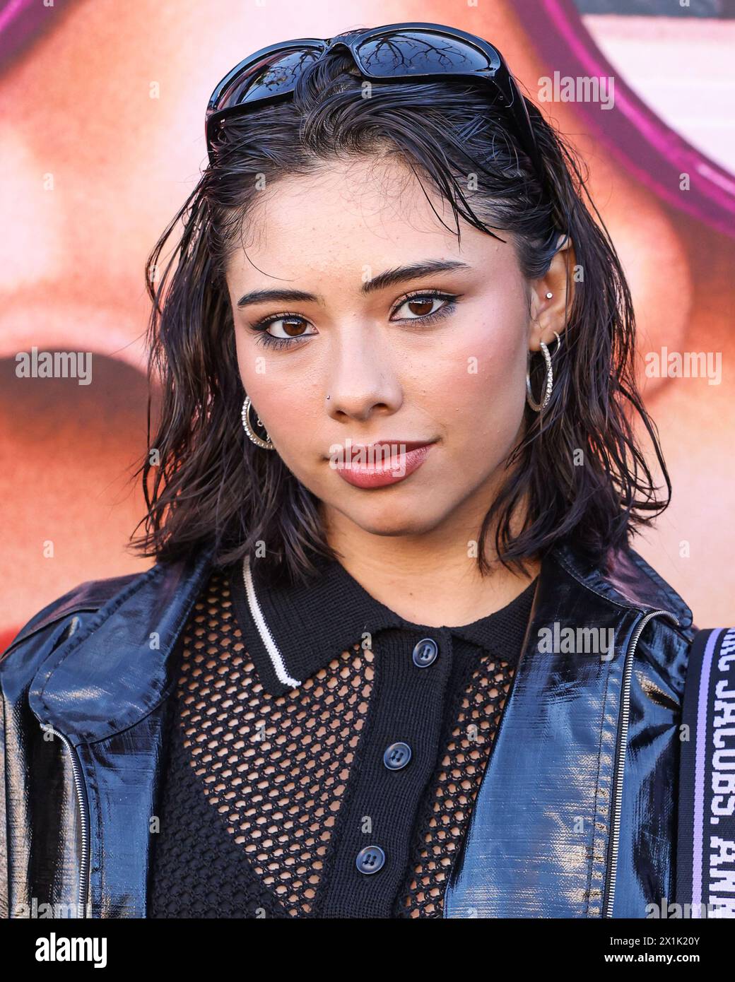 Westwood, Usa. April 2024. WESTWOOD, LOS ANGELES, KALIFORNIEN, USA - 16. APRIL: Xochitl Gomez kommt bei der Los Angeles Premiere der „Challengers“ der Amazon MGM Studios am 16. April 2024 im Westwood Village Theater in Westwood, Los Angeles, Kalifornien, USA. (Foto: Xavier Collin/Image Press Agency) Credit: Image Press Agency/Alamy Live News Stockfoto