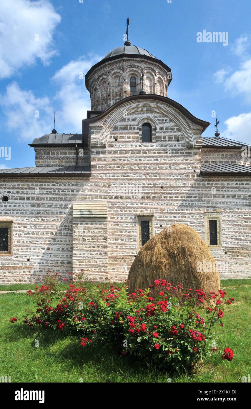Fürstenkirche St. Nikolaus, Curtea de Arges Stockfoto