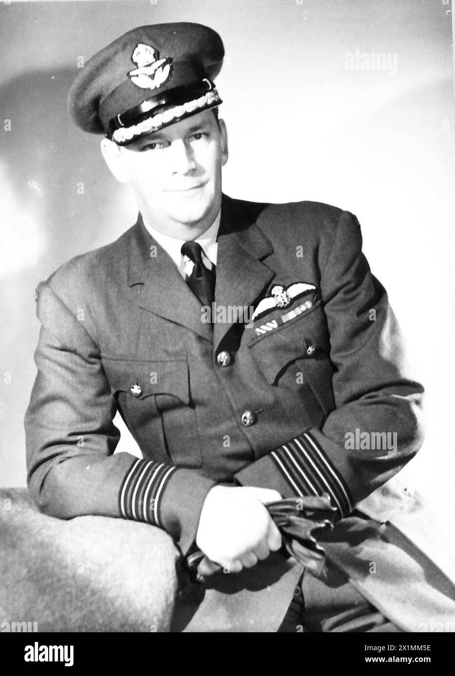 Die Royal Air Force führte während des Zweiten Weltkriegs von 1940 bis 1945 militärische Luftverkehrsoperationen in Großbritannien durch Stockfoto