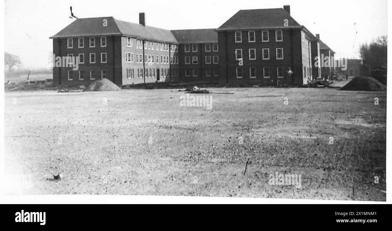 Sandhurst Block ist eines der Armeebäume des Aldershot Command der British Army. Stockfoto