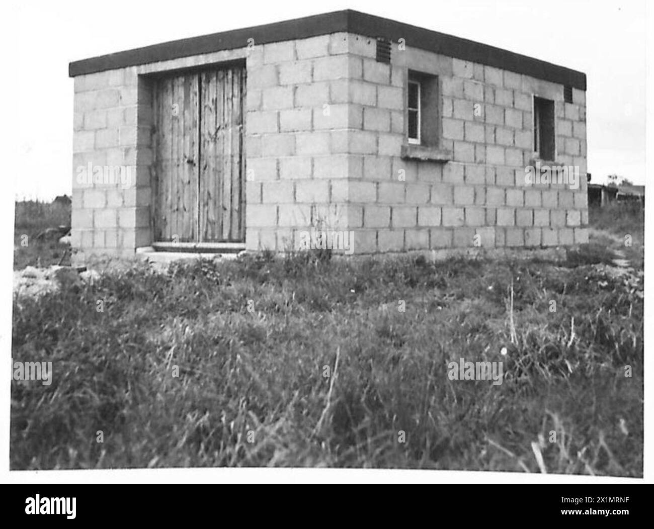 Gezeigt wird der Wechselraum der britischen Armee auf der 5,25-Zoll-Baustelle in Portsmouth und Isle of Wight. Stockfoto