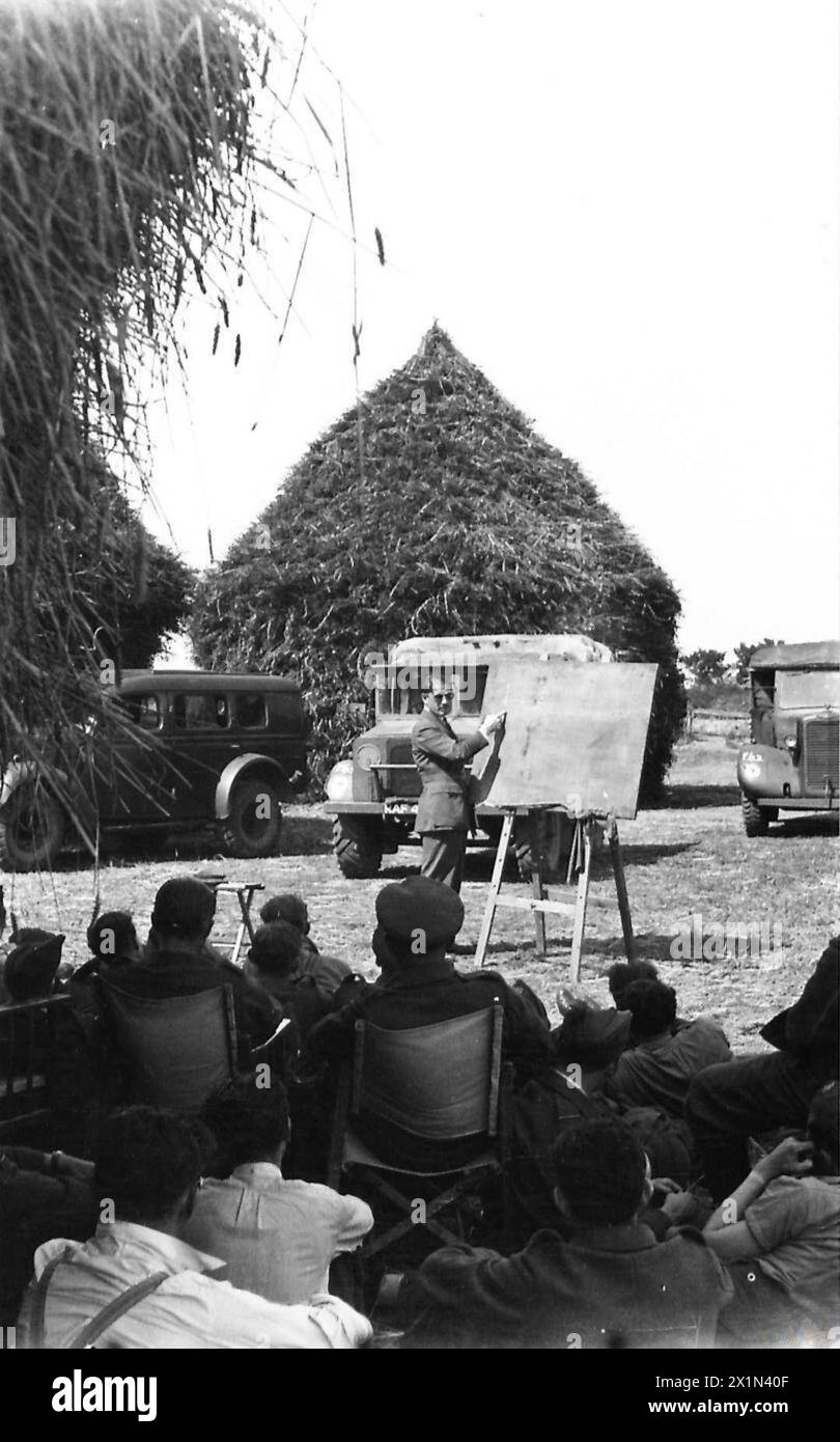 Operationen der Royal Air Force in Großbritannien von 1940 bis 1945, einschließlich Ausbildung, Luftverteidigung und Kampfeinsätze während des Zweiten Weltkriegs Stockfoto