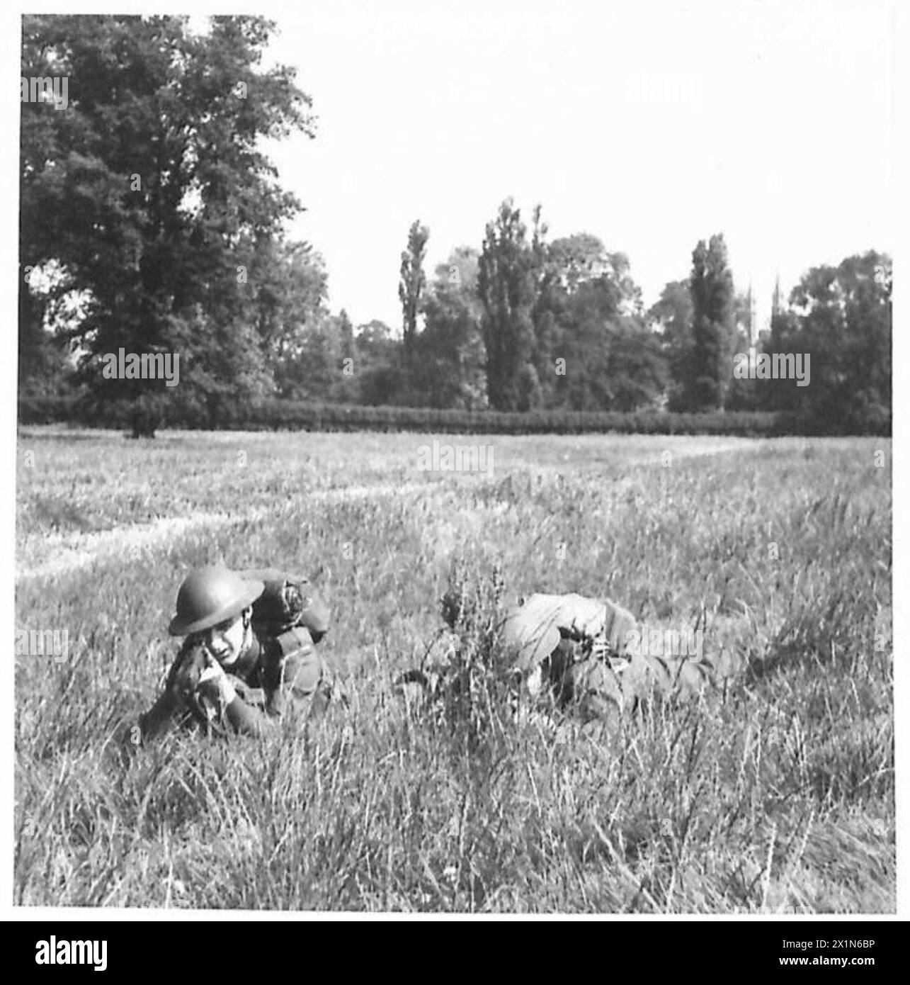 Die britische Armee setzt eine neue Kampfordnung um, die aktualisierte taktische und operative Verfahren für Einheiten im Feld festlegt. Stockfoto