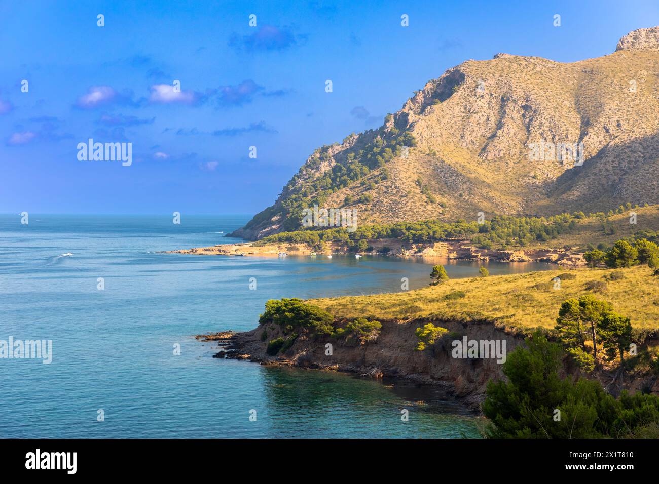 Bucht von es Calo bei Betlem, Insel Mallorca, Spanien Stockfoto